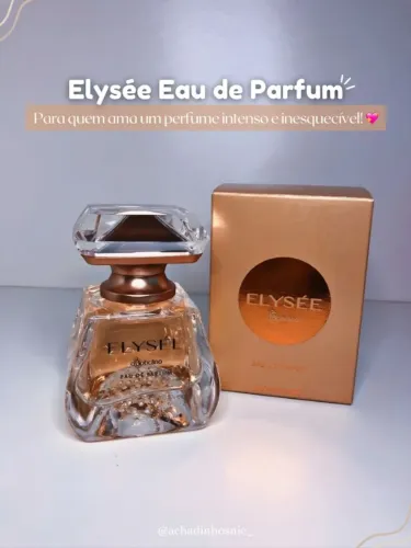 Elysee Eau de Parfum 50ml Boticario Original