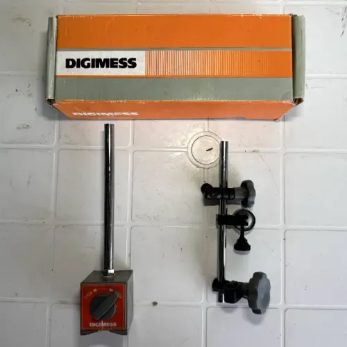 NOVO - Suporte Magnética Digimess 270.240 Base Precisão Profissional NF