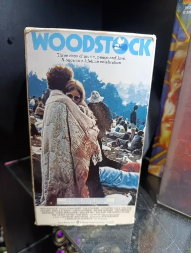 VHS Woodstock (duplo, original, importado)