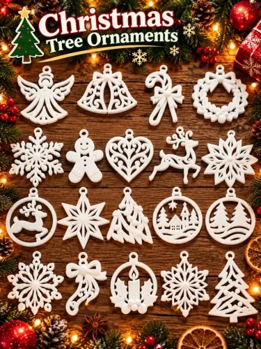 Enfeite para árvore de Natal 3D