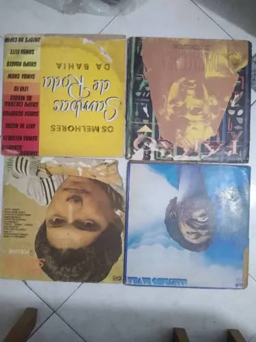 Discos de vinil conservado 