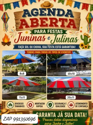 Aluguel de tendas estilo circo ?