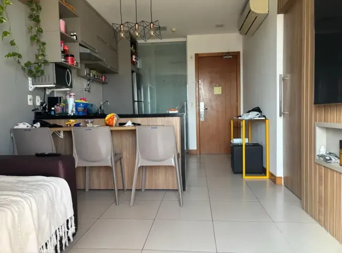 Mercure Boulevard | 49 m² | 1 Quarto | Andar Alto | Caminho das Árvores
