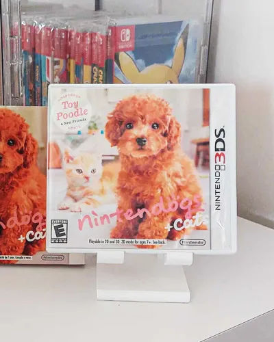 Nintendogs + Cats Toy Poodle & New Friends Nintendo 3DS Original