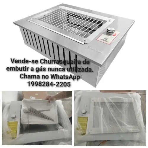 Churrasqueira a gás 
