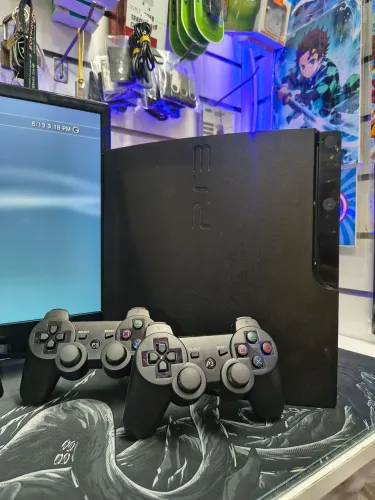Ps3 Slim 500gb com 30 Jogos Entrega grátis