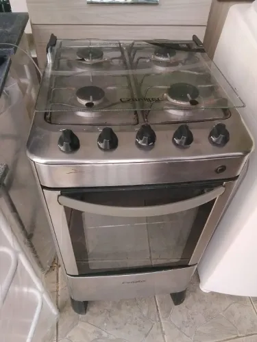 Fogão Inox Quatro Bocas