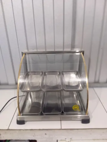 Estufa Elétrica 6 Bandejas Inox - Menos de 2 Meses de Uso
