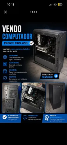 ? PC Gamer / Trabalho - Excelente Custo-Benefício