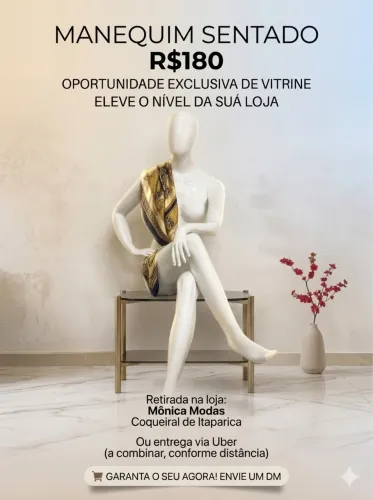Manequim Sentado