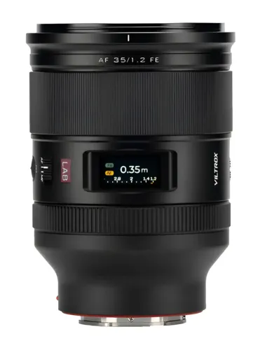 Lente Viltrox Af 35mm F/1.2 Lab Fe (sony E) E-mount Preto (usada)