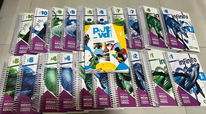 Material Didático Coleção Infinito 1 ano do Ensino Médio COC 