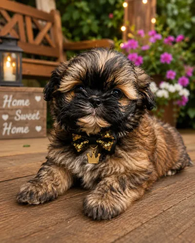 Lhasa apso macho seu melhor amigo!