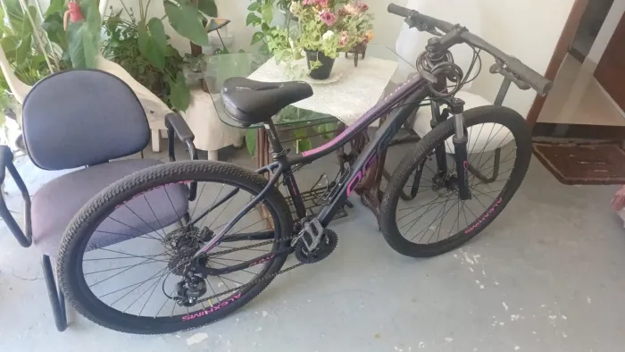 MTB aro 29 freio a disco hidráulico Shimano