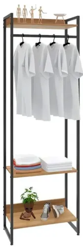 GUARDA ROUPA CLOSET STUDIO EM AÇO E MADEIRA