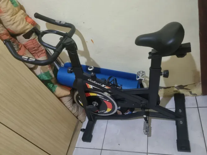 Bicicleta Ergométrica Gallant Elite X Spinning Roda de Inercia 8kg até 110kg