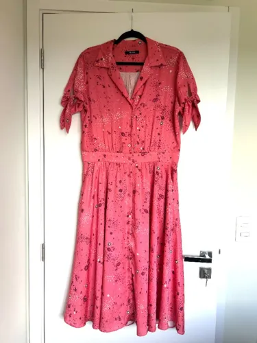 Vestido chemise rosa Amissima G
