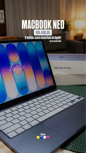 MACBOOK NEO 256GB - NOVO LACRADO