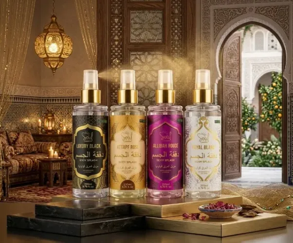 Body Splash Arabe de Luxo Alta Concentração