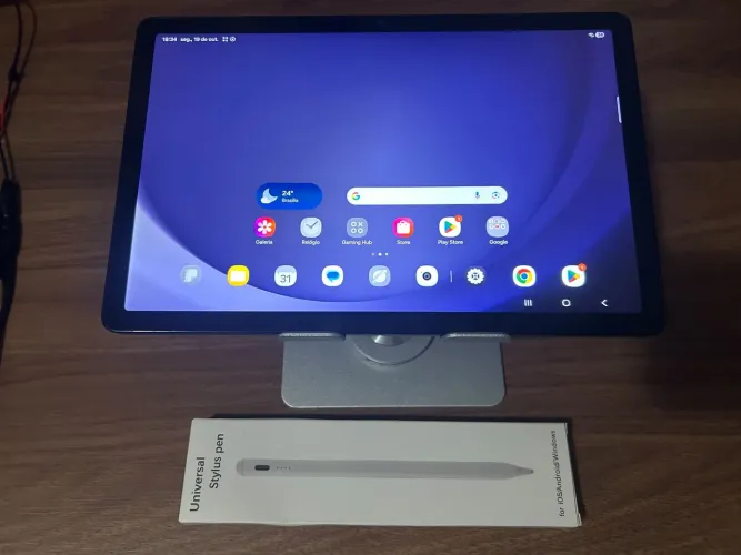 Tablet A9+ Samsung c/ Caneta e Capa