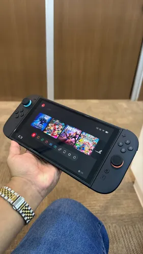 Nintendo Switch 2 com acessórios