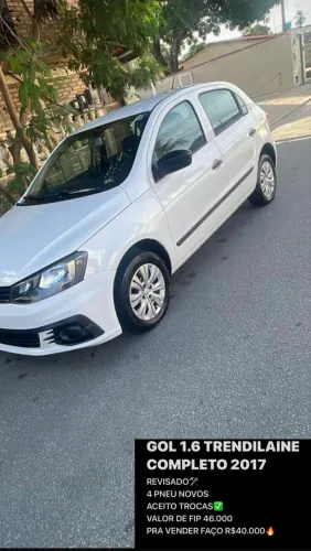 Volkswagen Gol Geração VII Trendline 1.6 8V Total Flex Mec. 4P 2017