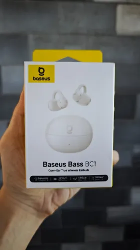 [NOVO] Fone de ouvido Baseus BC1 modelo clip ear/open ear:  ótimo para esportes, não cai