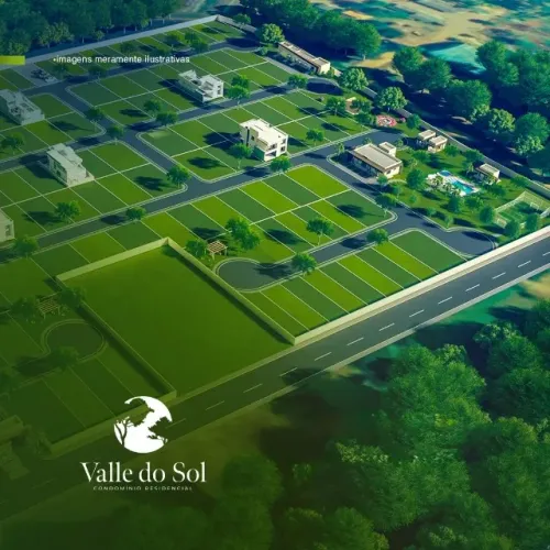Terreno À Venda - 200m² - Condomínio Valle do Sol