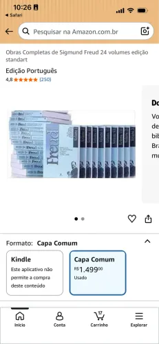 Coleção de livros Freud