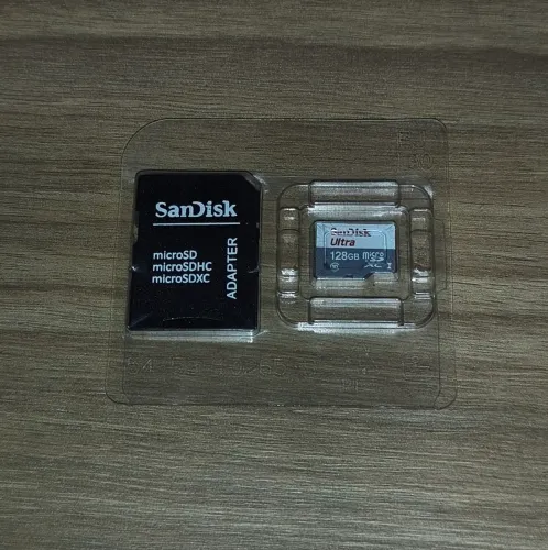 Cartão SD SanDisk 128GB ULTRA