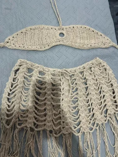 Conjunto de crochê