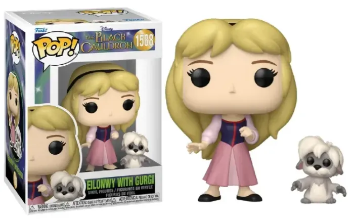 Funko Pop - Eilonwy And Gurgi - Disney O Caldeirao Magico (1588)