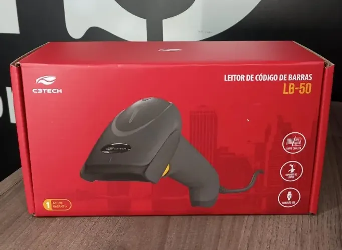 Leitor de Código de Barras C3tech LB-50