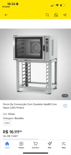 Forno Profissional Programado PRATIKA