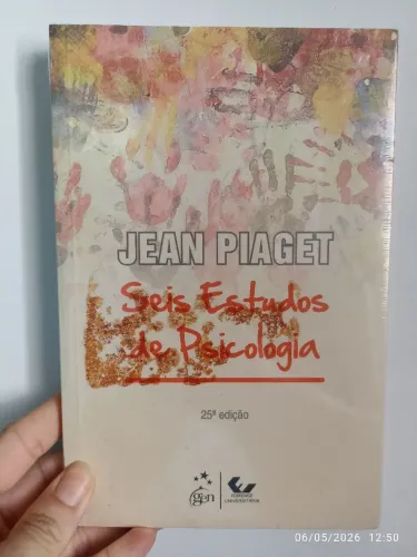 Livro de Jean piaget! Seis estudos de psicologia 