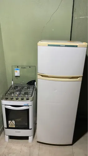 Kit geladeira e fogão