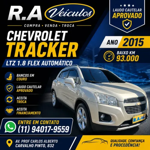 Chevrolet Tracker LTZ 1.8 16V Flex 4X2 Aut. 2015