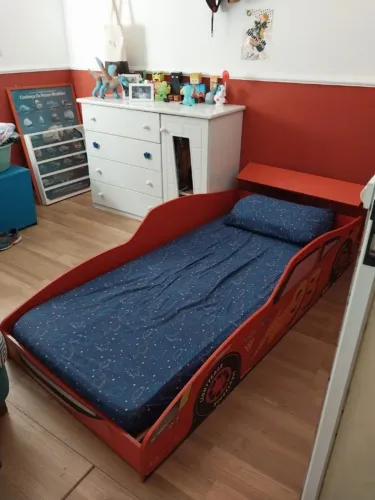 Cama infantil carros
