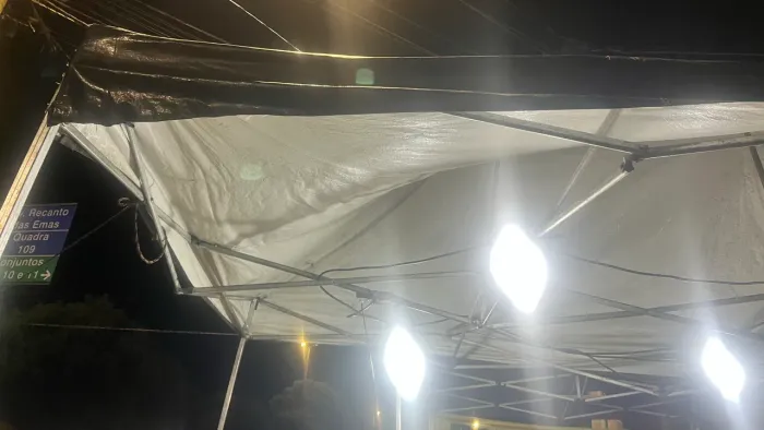 Tenda sanfonada 4,5x3