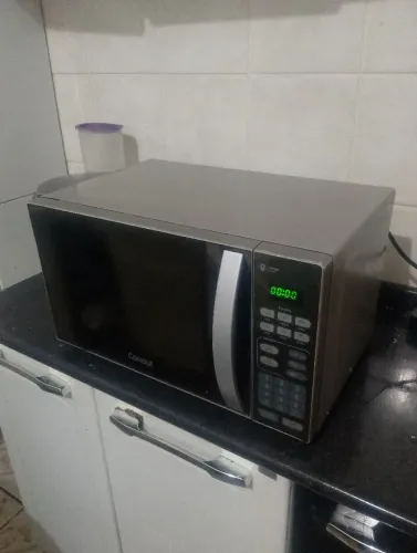 Microondas Consul20L Espelhado Moderno, funcionando perfeitamente, faço entrega!!!