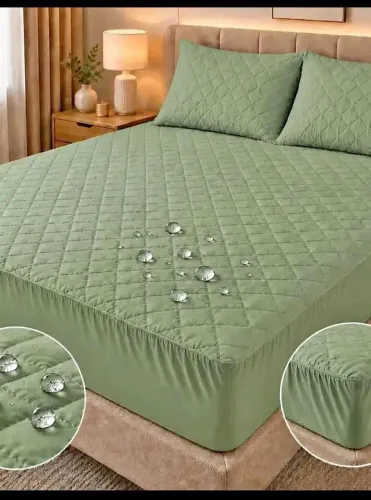 Protetor de colchão impermeável cama de casal e Queen