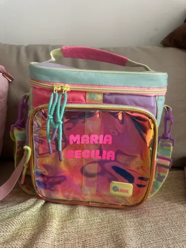 Mochila maternidade Lilica ripilica e frasqueira puket