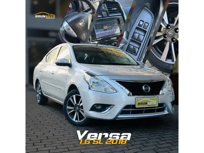 Nissan Versa SL 1.6 16V Flexstart 4P Aut. 2018