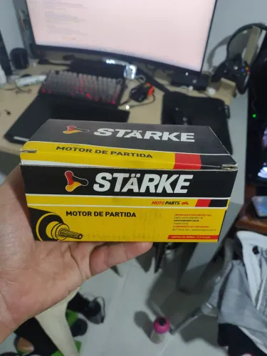 Motor de partida para moto