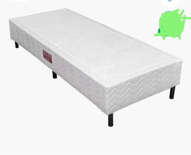 Cama box casal bipartida 