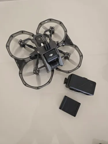 Drone DJI avata modificado + 1 bateria + 1 carregador motor forte e carcaça encaixa gopro