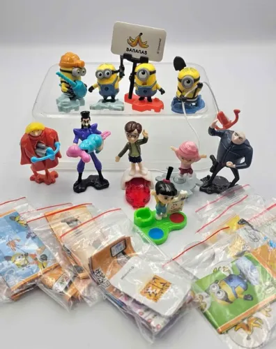 Kinder Meu Malvado Favorito 3 2017 - Coleção Completa 10 Peças