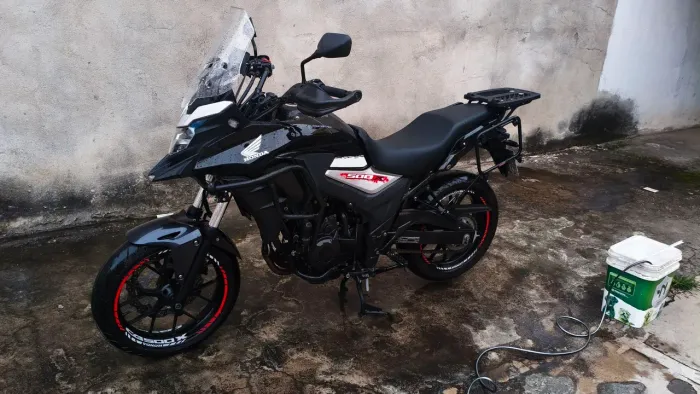 Cb500x Conservada vários acessórios Leia