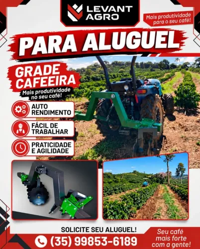 GEADE CAFEEIRA PARA ALUGUEL