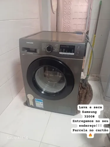 Lava e seca Samsung